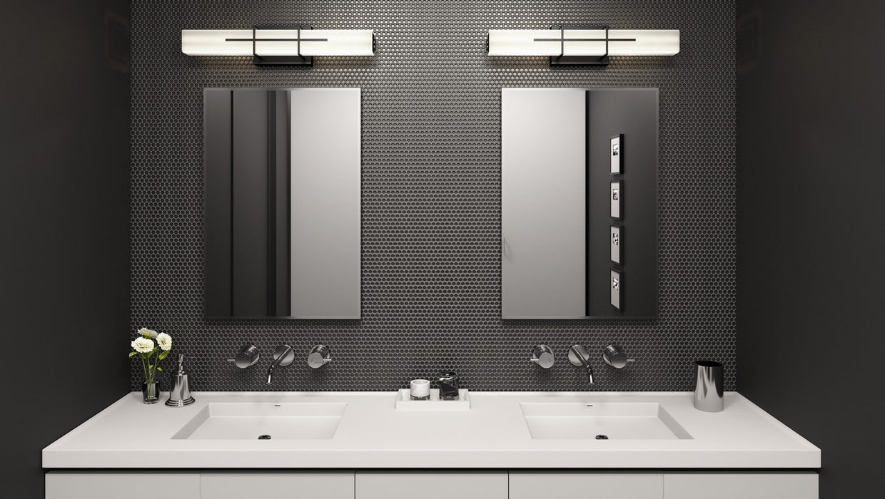 Myhouse Lighting Quoizel - PCGI8523MBK - LED Bath - Giselle - Matte Black