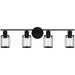 Myhouse Lighting Quoizel - PCILA8629MBK - Four Light Bath - Isla - Matte Black