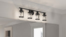 Myhouse Lighting Quoizel - PCILA8629MBK - Four Light Bath - Isla - Matte Black