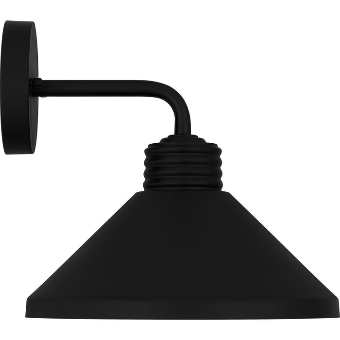 Myhouse Lighting Quoizel - REN8411MBK - One Light Outdoor Wall Mount - Rencher - Matte Black