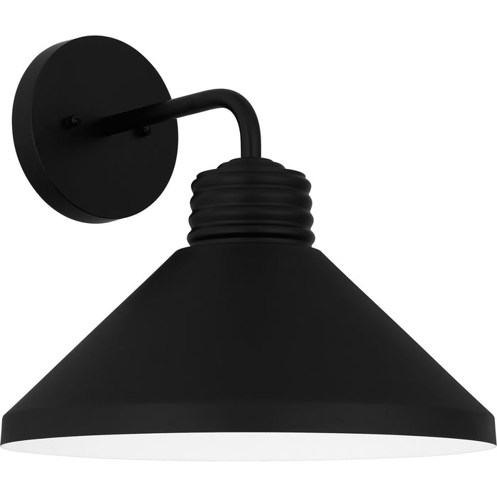 Myhouse Lighting Quoizel - REN8414MBK - One Light Outdoor Wall Mount - Rencher - Matte Black