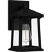 Myhouse Lighting Quoizel - SAT8406MBK - One Light Outdoor Wall Mount - Satterfield - Matte Black