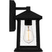 Myhouse Lighting Quoizel - SAT8406MBK - One Light Outdoor Wall Mount - Satterfield - Matte Black