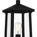 Myhouse Lighting Quoizel - SAT9009MBK - One Light Outdoor Post Mount - Satterfield - Matte Black