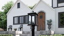 Myhouse Lighting Quoizel - SAT9009MBK - One Light Outdoor Post Mount - Satterfield - Matte Black