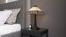 Myhouse Lighting Quoizel - TF16139MBK - Two Light Table Lamp - Tiffany - Matte Black