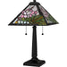 Myhouse Lighting Quoizel - TF16145MBK - Two Light Table Lamp - Tiffany - Matte Black