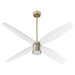 Myhouse Lighting Oxygen - 3-116-40 - 60"Ceiling Fan - Samaran - Aged Brass