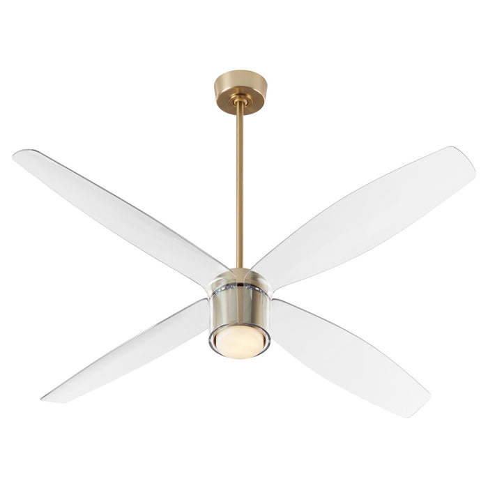 Myhouse Lighting Oxygen - 3-116-40 - 60"Ceiling Fan - Samaran - Aged Brass