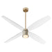 Myhouse Lighting Oxygen - 3-116-40 - 60"Ceiling Fan - Samaran - Aged Brass