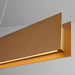 Myhouse Lighting Oxygen - 3-6017-60 - LED Pendant - Brio - Powdered Gold
