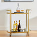 Myhouse Lighting Cyan - 11437 - Bar Cart - Cosmo - Gold