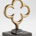 Myhouse Lighting Cyan - 11518 - Sculpture - Folium - Antique Brass