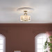 Myhouse Lighting Kichler - 52591CPZ - Four Light Semi Flush Mount - Malen - Champagne Bronze