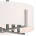 Myhouse Lighting Kichler - 52592CLP - Eight Light Semi Flush Mount - Malen - Classic Pewter