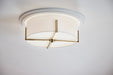 Myhouse Lighting Kichler - 52594CPZ - Four Light Flush Mount - Malen - Champagne Bronze