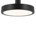 Myhouse Lighting Kichler - 52589BK - LED Semi Flush Mount - Riu - Black