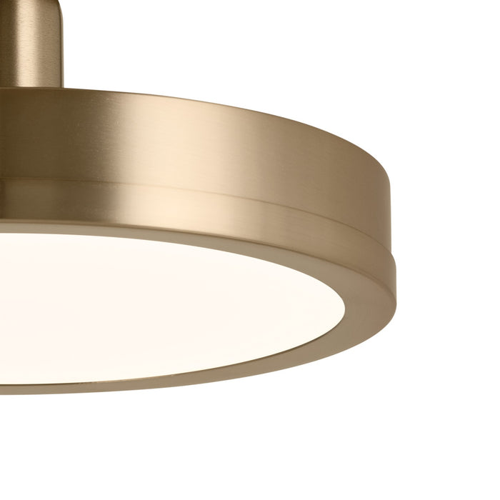 Myhouse Lighting Kichler - 52589CPZ - LED Semi Flush Mount - Riu - Champagne Bronze