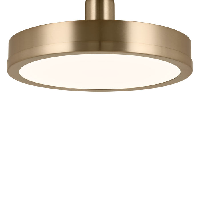 Myhouse Lighting Kichler - 52589CPZ - LED Semi Flush Mount - Riu - Champagne Bronze