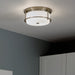 Myhouse Lighting Kichler - 52595CPZ - Two Light Flush Mount - Brit - Champagne Bronze