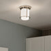 Myhouse Lighting Kichler - 52596PN - One Light Flush Mount - Brit - Polished Nickel