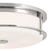 Myhouse Lighting Kichler - 52597PN - Four Light Flush Mount - Brit - Polished Nickel