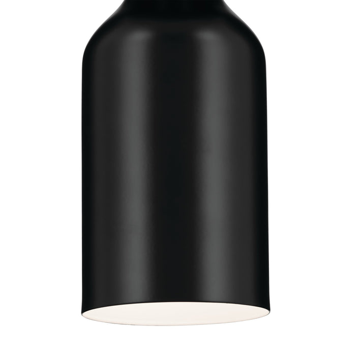 Myhouse Lighting Kichler - 52598BK - One Light Semi Flush Mount - Sisu - Black