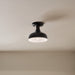 Myhouse Lighting Kichler - 52599BK - One Light Semi Flush Mount - Sisu - Black