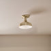 Myhouse Lighting Kichler - 52599CPZ - One Light Semi Flush Mount - Sisu - Champagne Bronze