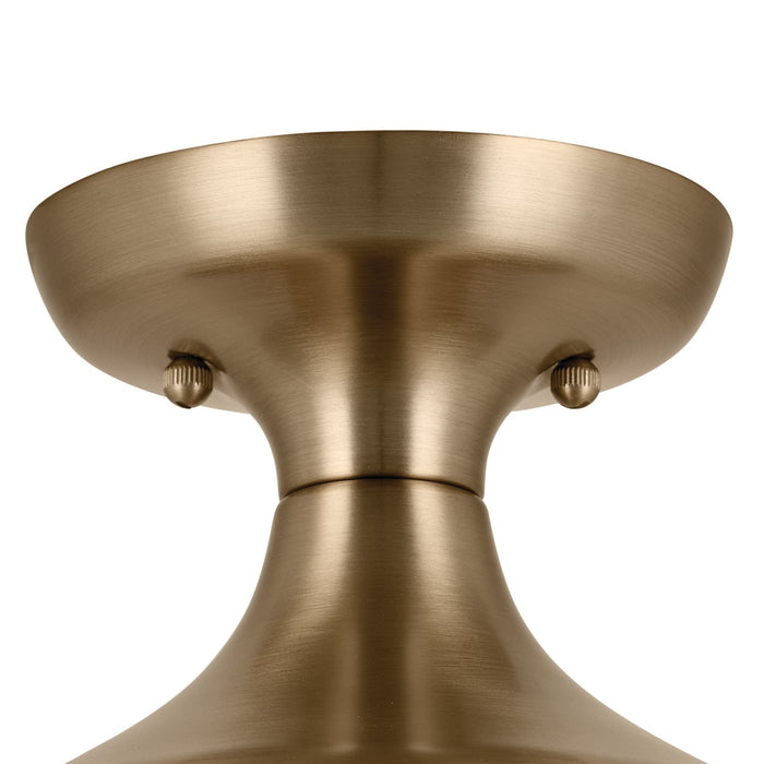 Myhouse Lighting Kichler - 52599CPZ - One Light Semi Flush Mount - Sisu - Champagne Bronze