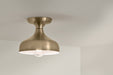 Myhouse Lighting Kichler - 52599CPZ - One Light Semi Flush Mount - Sisu - Champagne Bronze