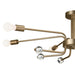 Myhouse Lighting Kichler - 52602CPZ - Six Light Semi Flush Mount - Ocala - Champagne Bronze