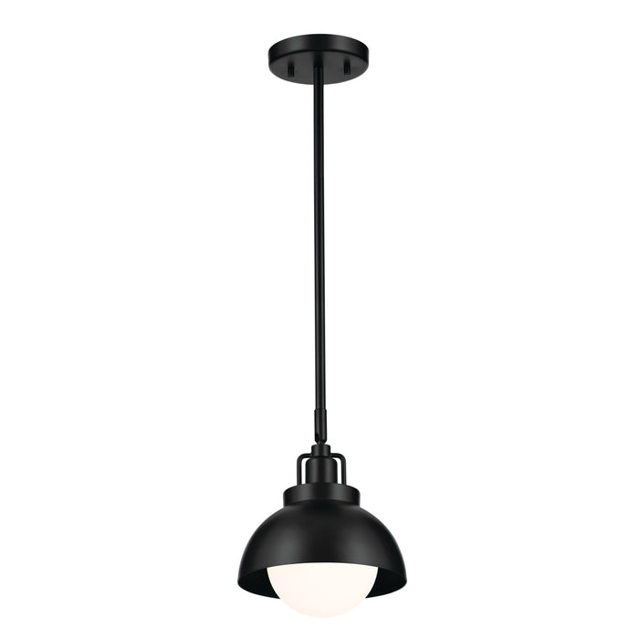 Myhouse Lighting Kichler - 52601BK - One Light Semi Flush Mount - Niva - Black