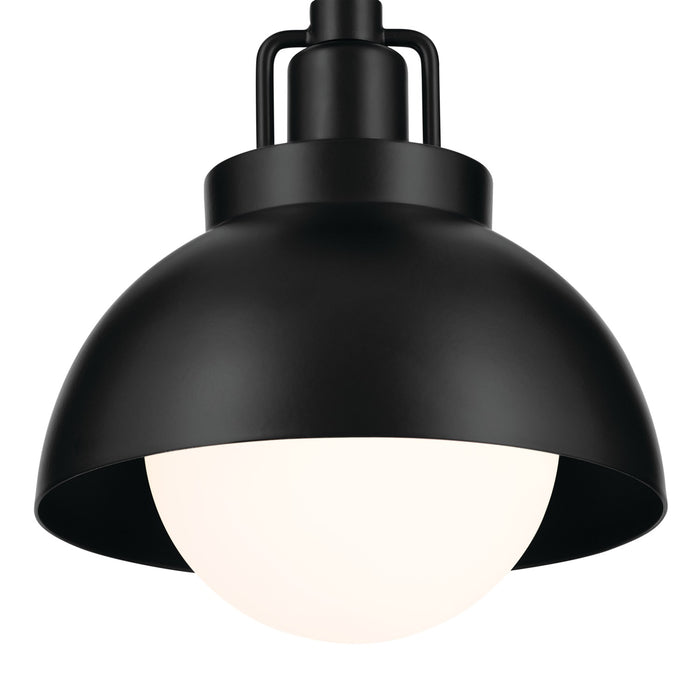 Myhouse Lighting Kichler - 52601BK - One Light Semi Flush Mount - Niva - Black