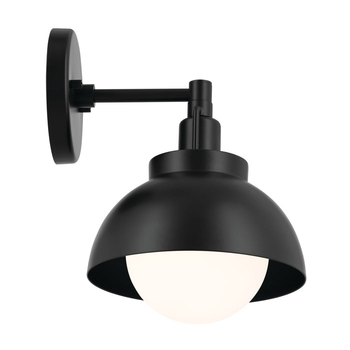 Myhouse Lighting Kichler - 52601BK - One Light Semi Flush Mount - Niva - Black