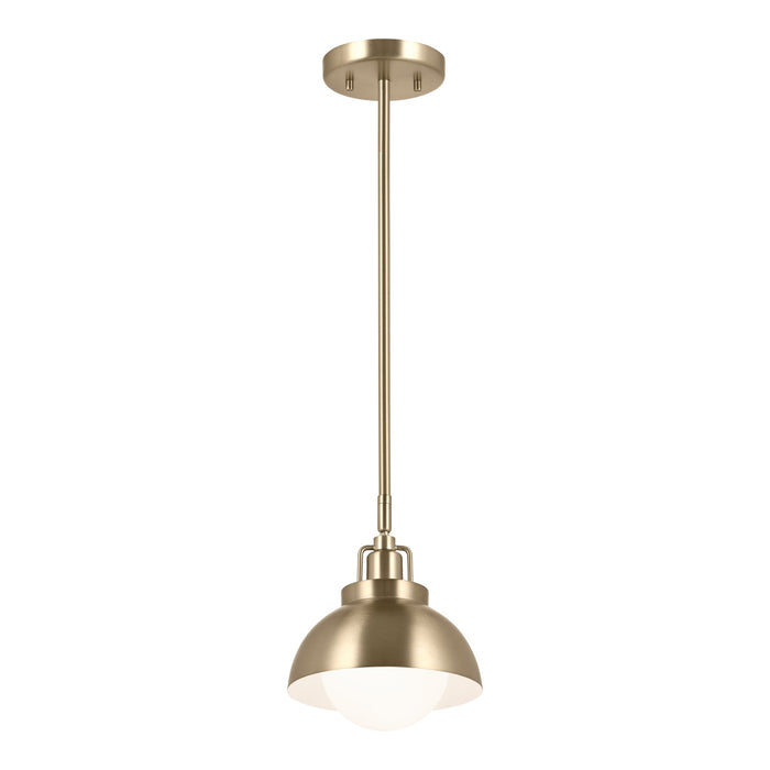 Myhouse Lighting Kichler - 52601CPZ - One Light Semi Flush Mount - Niva - Champagne Bronze