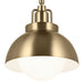 Myhouse Lighting Kichler - 52601CPZ - One Light Semi Flush Mount - Niva - Champagne Bronze