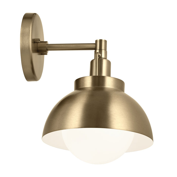 Myhouse Lighting Kichler - 52601CPZ - One Light Semi Flush Mount - Niva - Champagne Bronze