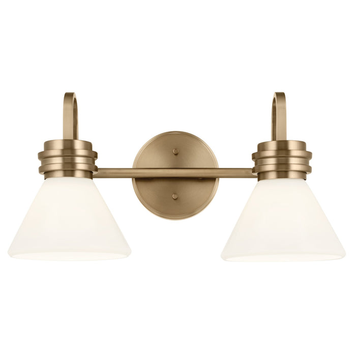 Myhouse Lighting Kichler - 55154CPZ - Two Light Bath - Farum - Champagne Bronze