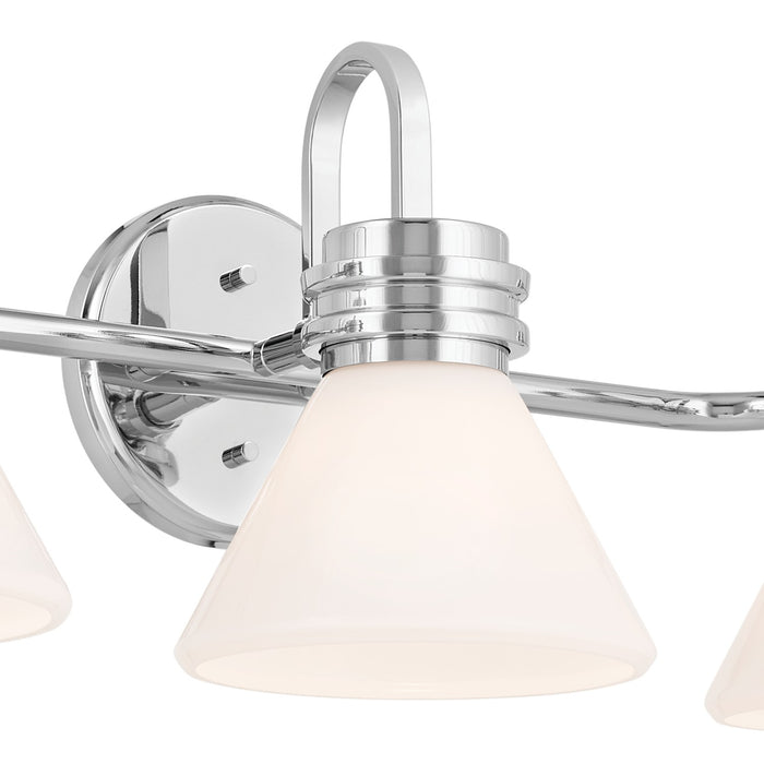 Myhouse Lighting Kichler - 55155CH - Three Light Bath - Farum - Chrome