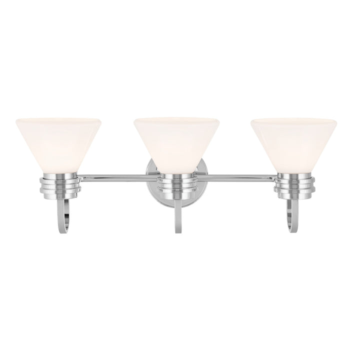 Myhouse Lighting Kichler - 55155CH - Three Light Bath - Farum - Chrome