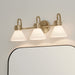 Myhouse Lighting Kichler - 55155CPZ - Three Light Bath - Farum - Champagne Bronze