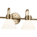 Myhouse Lighting Kichler - 55156CPZ - Four Light Bath - Farum - Champagne Bronze