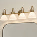 Myhouse Lighting Kichler - 55156CPZ - Four Light Bath - Farum - Champagne Bronze