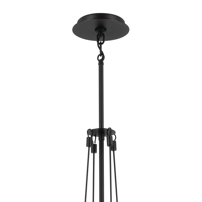 Myhouse Lighting Kichler - 52581BK - One Light Pendant - Albers - Black