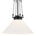 Myhouse Lighting Kichler - 52581BK - One Light Pendant - Albers - Black