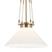 Myhouse Lighting Kichler - 52581CPZ - One Light Pendant - Albers - Champagne Bronze