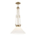 Myhouse Lighting Kichler - 52581CPZ - One Light Pendant - Albers - Champagne Bronze