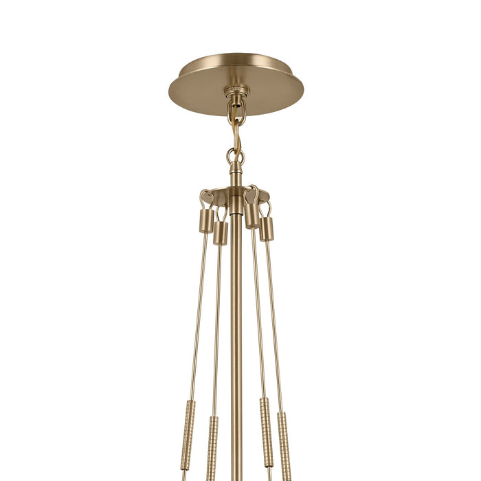 Myhouse Lighting Kichler - 52581CPZ - One Light Pendant - Albers - Champagne Bronze