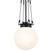 Myhouse Lighting Kichler - 52582BK - One Light Pendant - Albers - Black